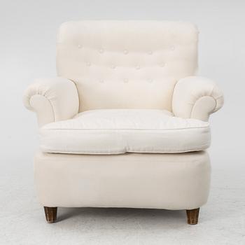 Josef Frank, fåtölj, modell 336, Firma Svenskt Tenn.