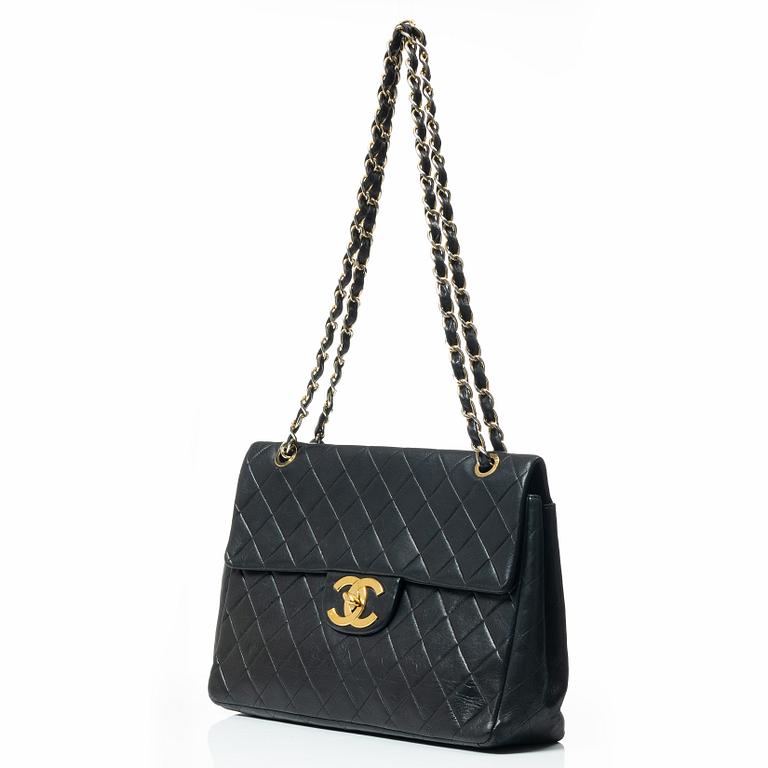 Chanel, väska, "Maxi Single Flap Bag", vintage.