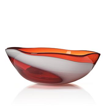 35. Venini, a glass bowl, Italy 1950-60's.