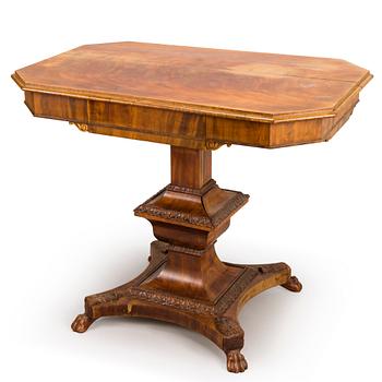 10. A BIEDERMEIER TABLE, 19th Century.