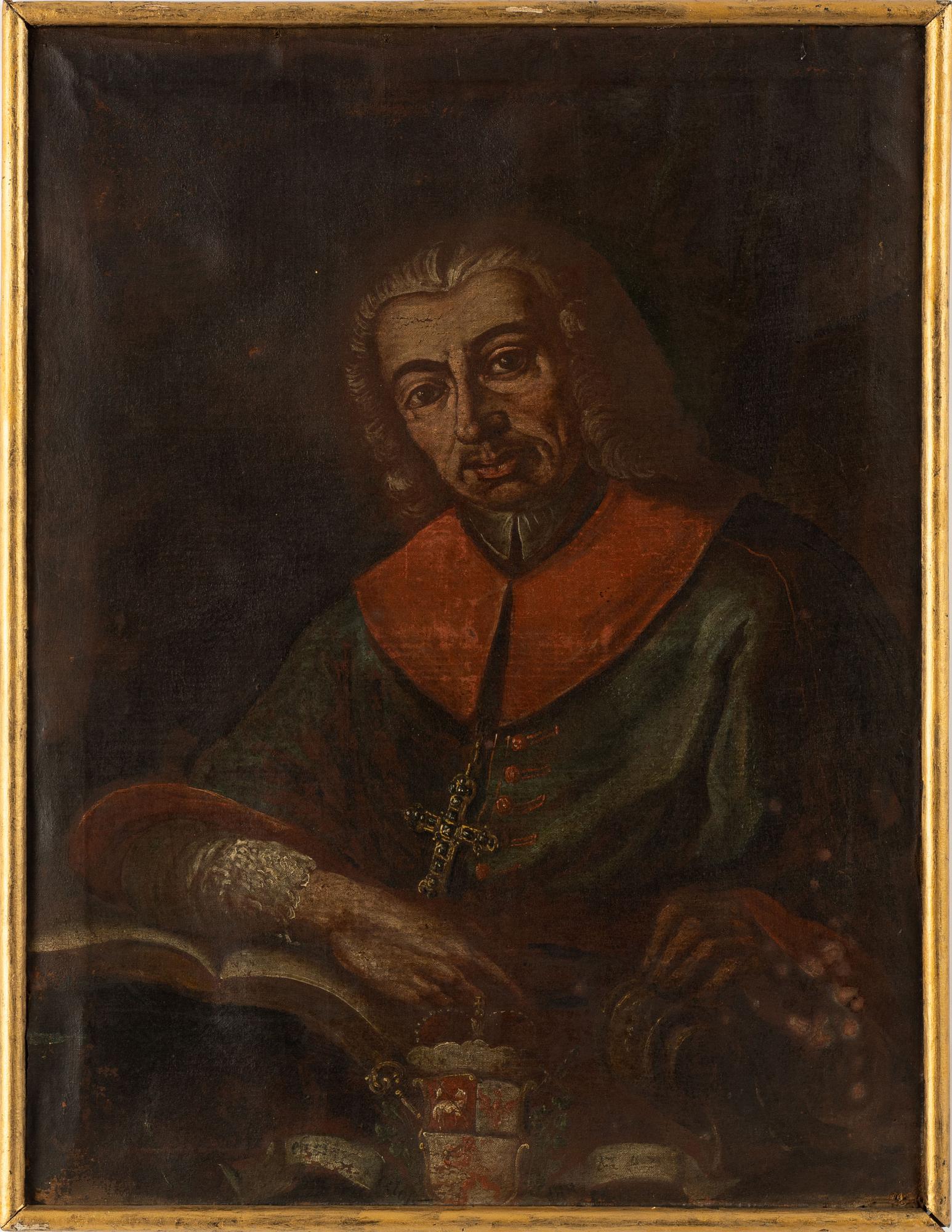 Okänd konstnär, 1700-tal, olja på duk.