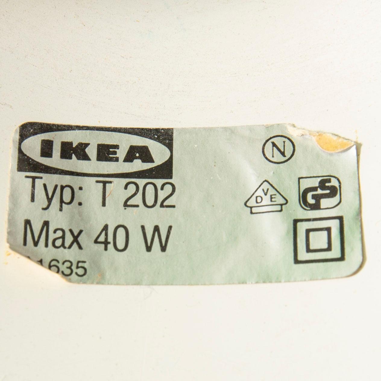 Bernt Boysen, fönsterlampor/taklampor, 3 st, "Duett", IKEA, modellen formgiven 1983.