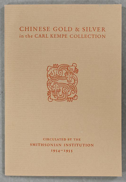 Six books about chinese collcetions, mostly aboutr Carl Kempe collection.