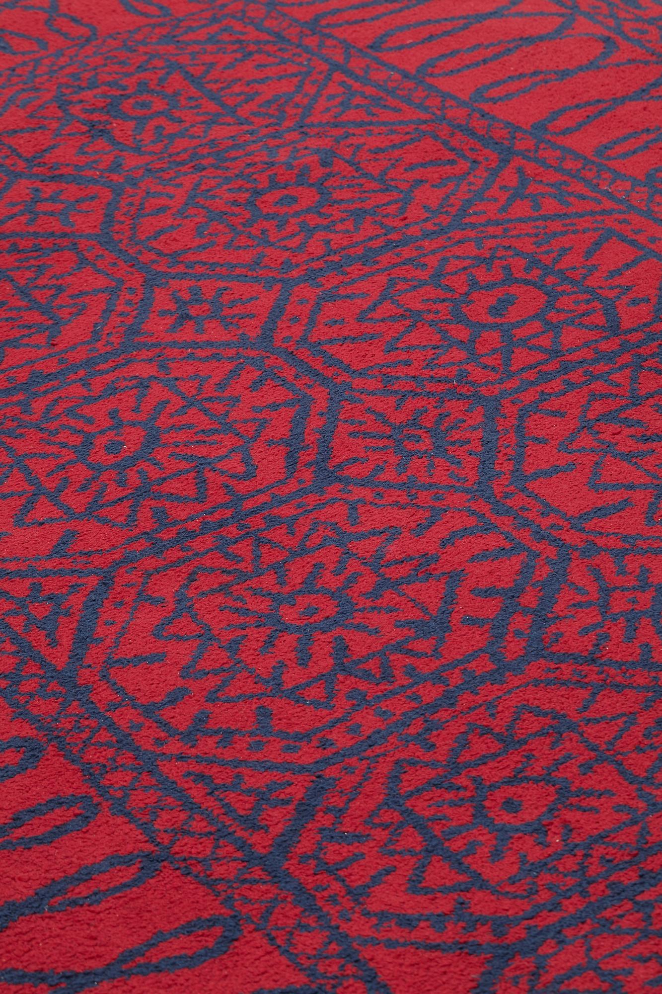 Javier Mariscal, "Estambul", a carpet, Nanimarquina, ca 279,5 x 200 cm, Spain the 1990's, signed Mariscal.
