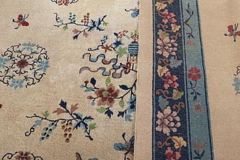 A semi-antique carpet, China, c. 350 x 275 cm.