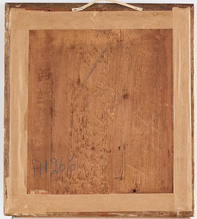 AKVARELLER, nio stycken. Okänd konstnär, Qingdynastin, 1800-tal.