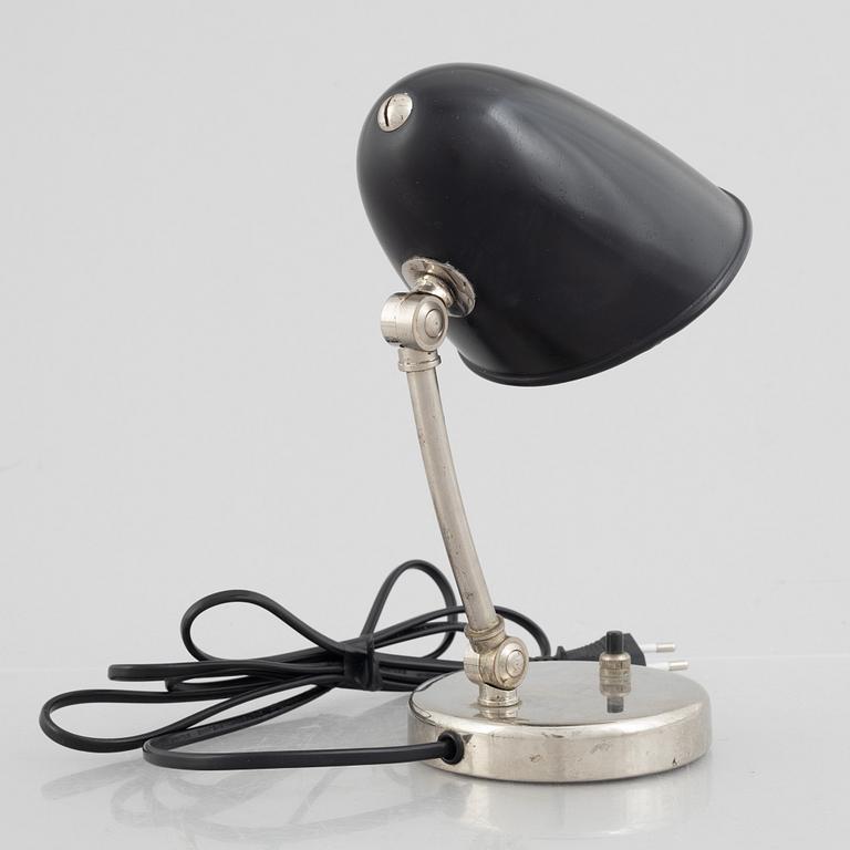 Erik Tidstrand, a table lamp, model "29116", Nordiska kompaniet, 1930s-40s.