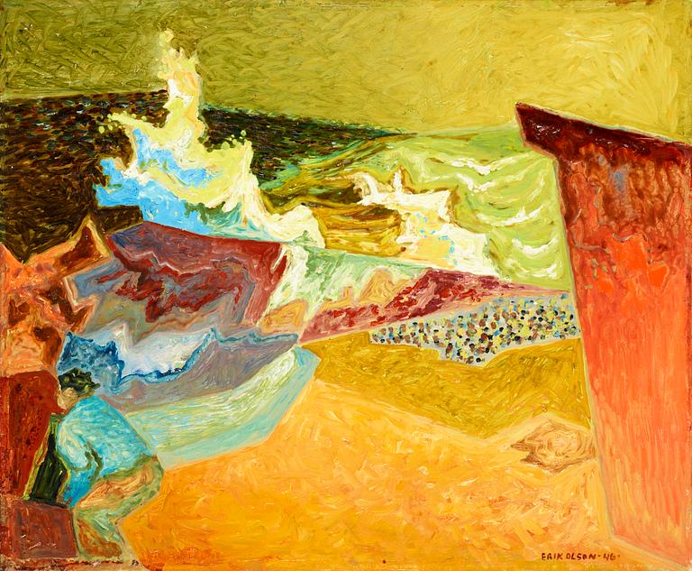 Erik Olson, "The wave".