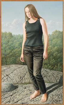 ÅKE ANDERSSON, olja på duk. Signerad och daterad 1999.