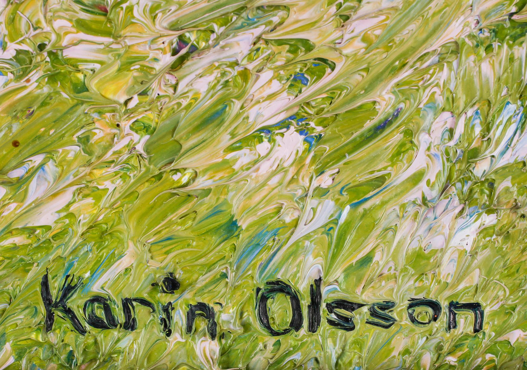 KARIN OLSSON, olja på duk, signerad.