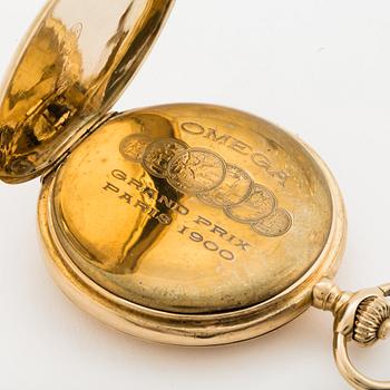 Omega, fickur, savonett, 50 mm.