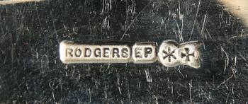 FISKBESTICK, 14 delar. Pläter. England, Rodgers.