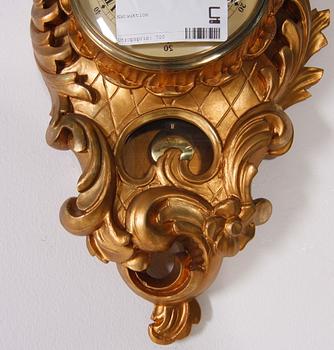 VÄGGPENDYL, rokokostil. 1900-tal.