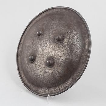 Shield, dahl, Indo-Persian, late 19th century.
