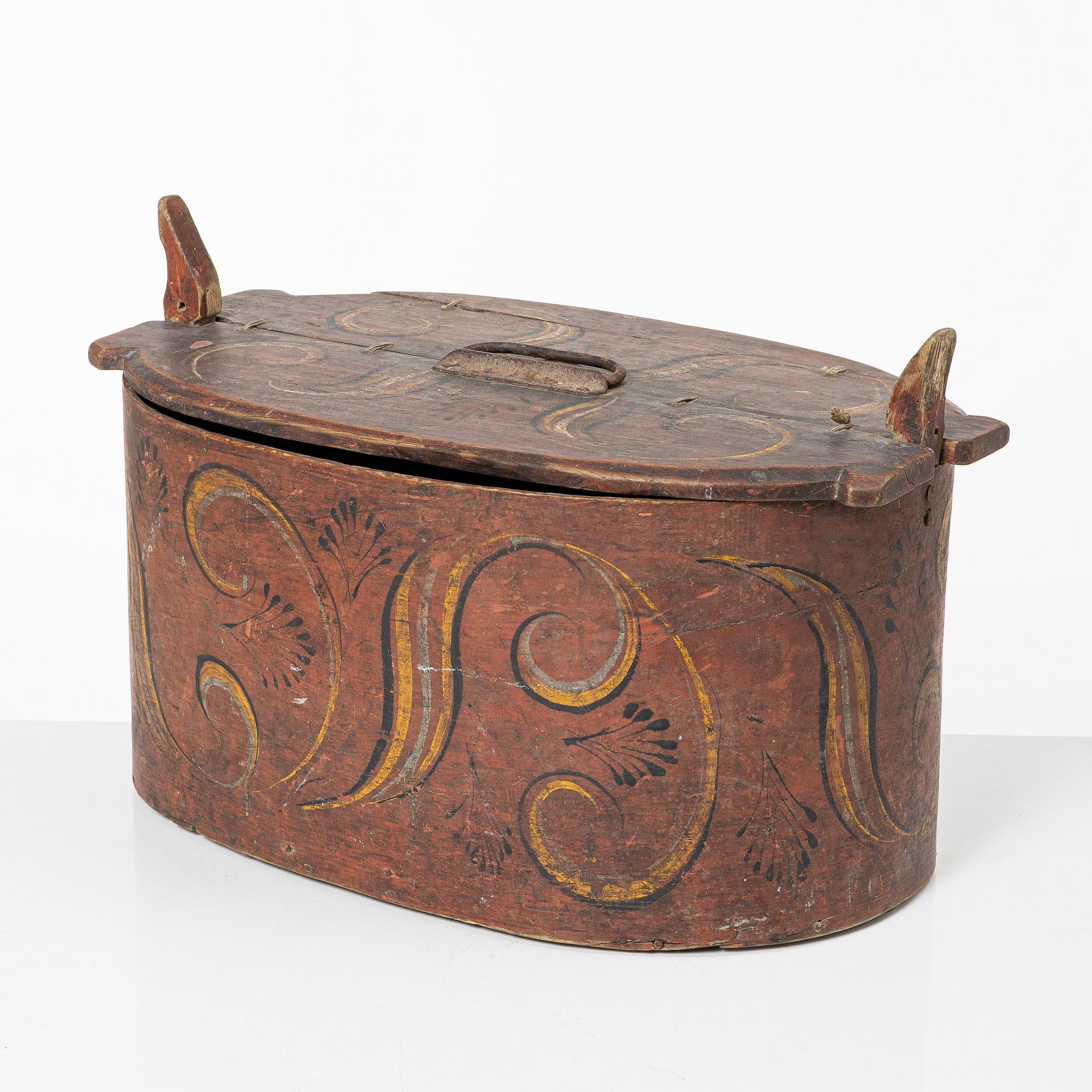 A Swedish provincial box, 19th century.