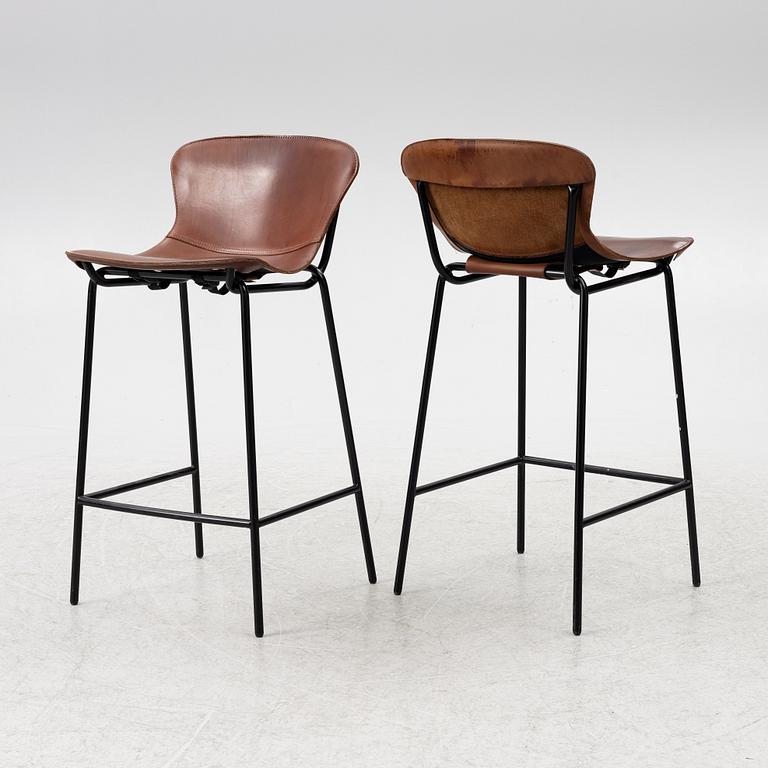 Axel Bjurström, barstolar, 9 st, "Hammock", David Design.