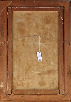 OKÄND KONSTNÄR, olja på duk, signerad John Sjöberg, 1900-talets första hälft.