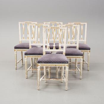 STOLAR, 6 st. Gustaviansk provins, 1700-talets slut.