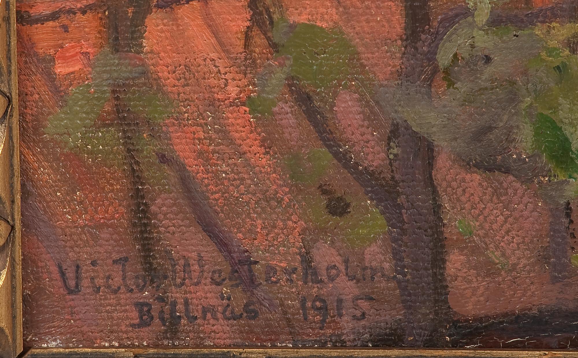 Victor Westerholm, BILLNÄSISTÄ.
