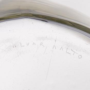 A '3030' vase signed Alvar Aalto, presumably mid-1950s.