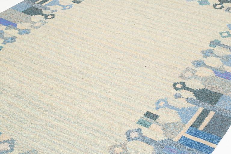 a carpet, flat weave, ca 315 x 200 cm, Gammelstads handväveri.