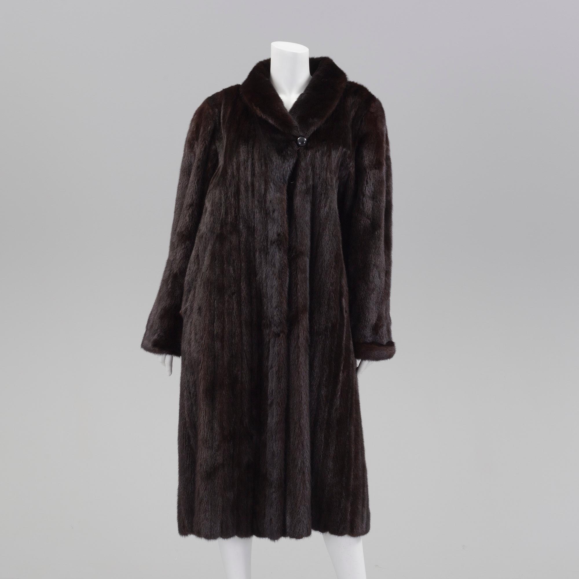 A SAGAMINK, coat, by Levinsky Design Copenhagen, in size 42.