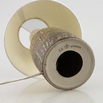 Gunnar Nylund, a 'Rubus' table lamp, Rörstrand.