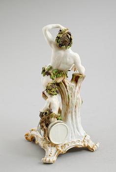 FIGURGRUPP, porslin, Meissen, 1800-tal.