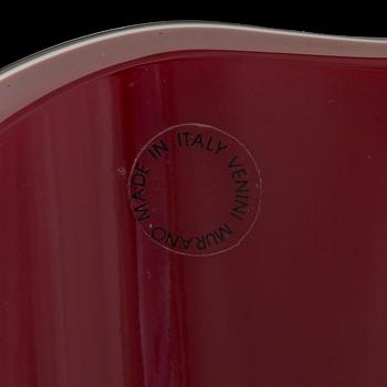 Timo Sarpaneva, an art object, 'Kelo', signed Venini 91 Sarpaneva.