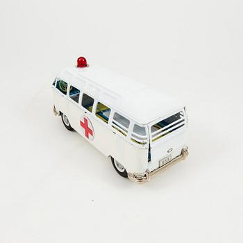 A Bandai tinplate "Volkswagen Ambulance", Japan, 1960s.