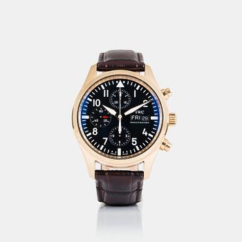 2051. IWC, Schaffhausen, Pilots Classic, chronograph.