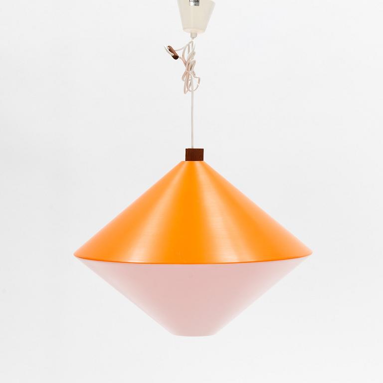 Uno & Östen Kristiansson, a ceiling light, Luxus, Vittsjö, 1960's/70's.