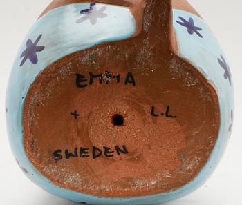 FIGUR, stengods, "Emma", Lisa Larson, Gustavsberg.