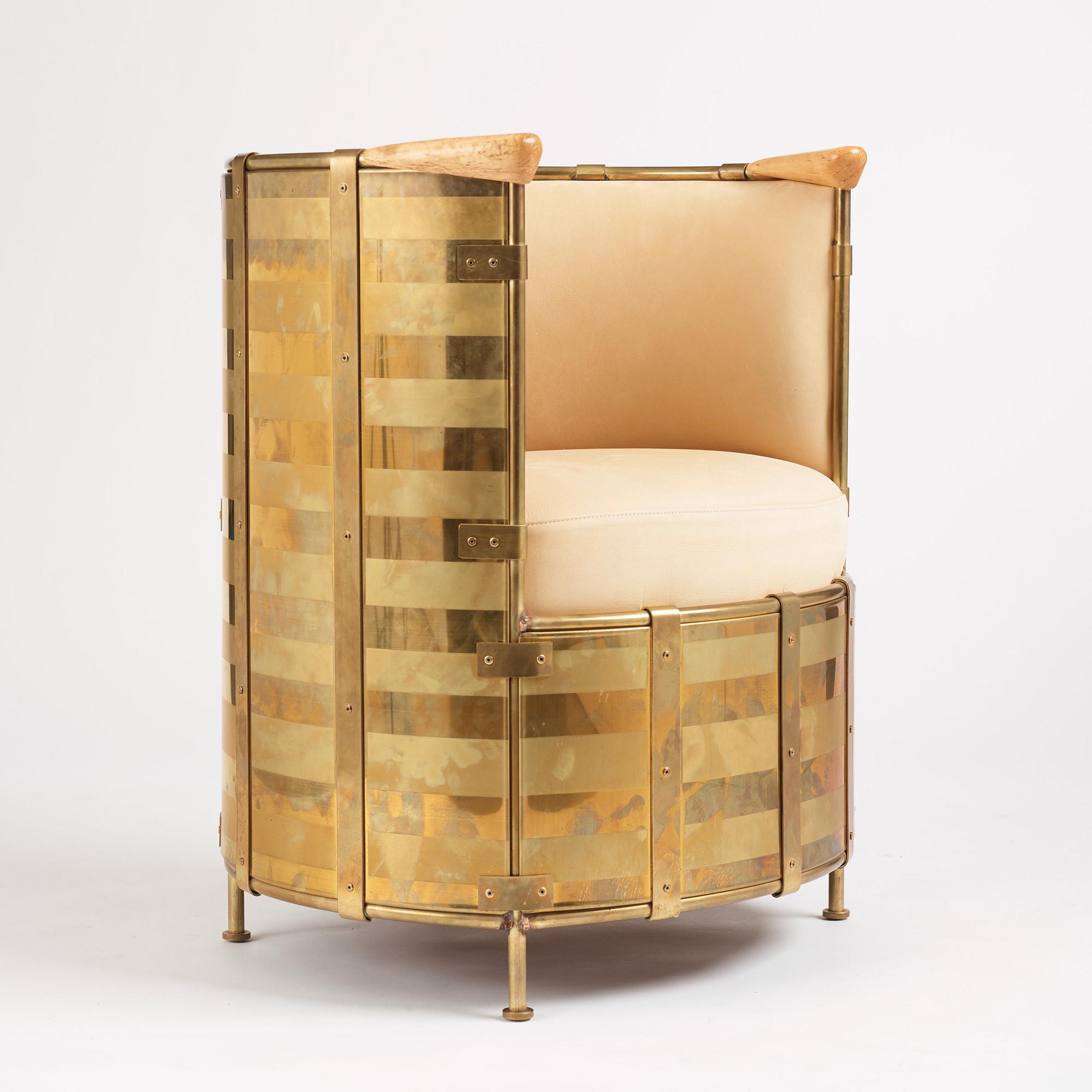 Mats Theselius, An 'El Dorado' easy chair, ed. 215/360, Källemo, Sweden, post 2002.