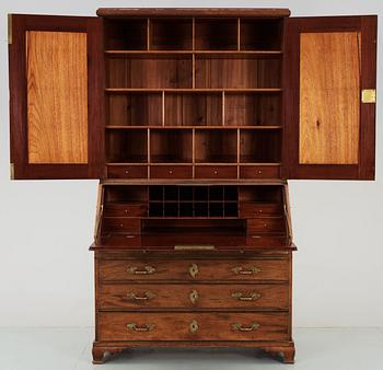 A Swedish Rococo 18th Century writing cabinet.