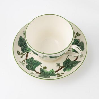 A 56-piece coffee and tea service, 'Napoleon Ivy', creamware, Wedgwood, England.