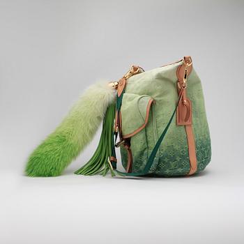 LOUIS VUITTON, a Monogram Denim "Sunburst PM" shoulder bag, spring/summer 2010.