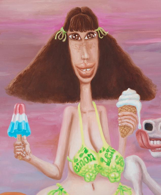 Steve Canaday, oil on canvas signed and dated 2007 verso.