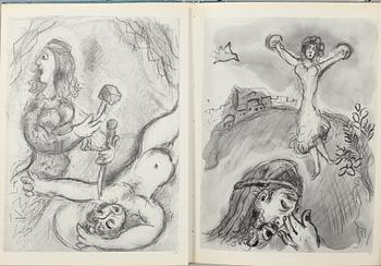 MARC CHAGALL, "Dessins pour la bible", Verve Vol X, No 37-38, Verve, Paris, 1960.