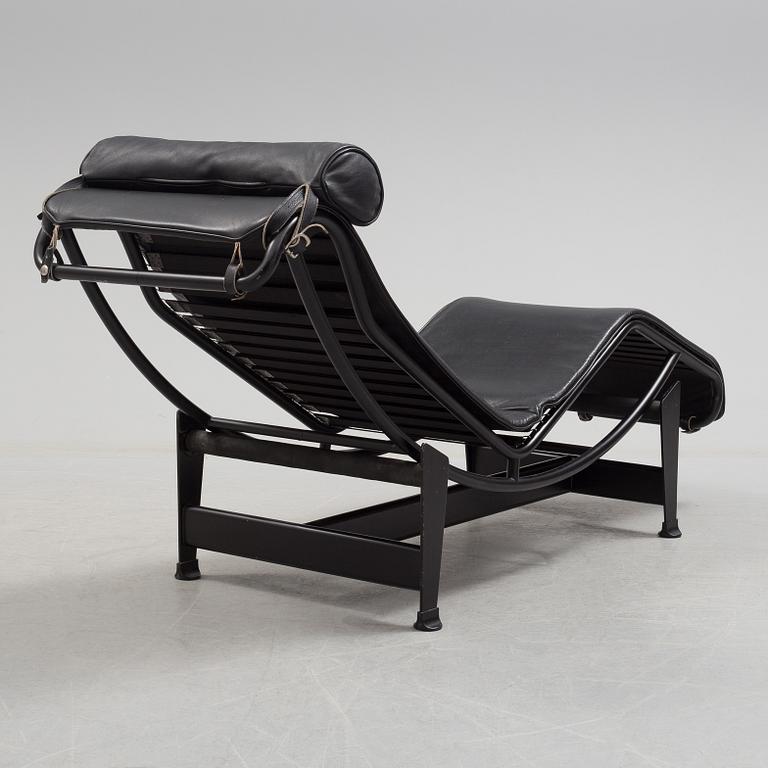 Le Corbusier, LC4 Chaise Longue, Cassina, Italy, numbered 30587, design Pierre Jeanneret and Charlotte Perriand.