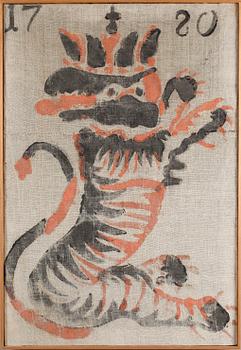 VARGLAPP, linne, daterad 1780.