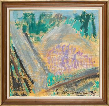 Olavi Martikainen, oil on canvas, signed and dated -78.
