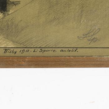 Louis Sparre, "Norderport", "Österport", "Södra muren", "Norra muren".
