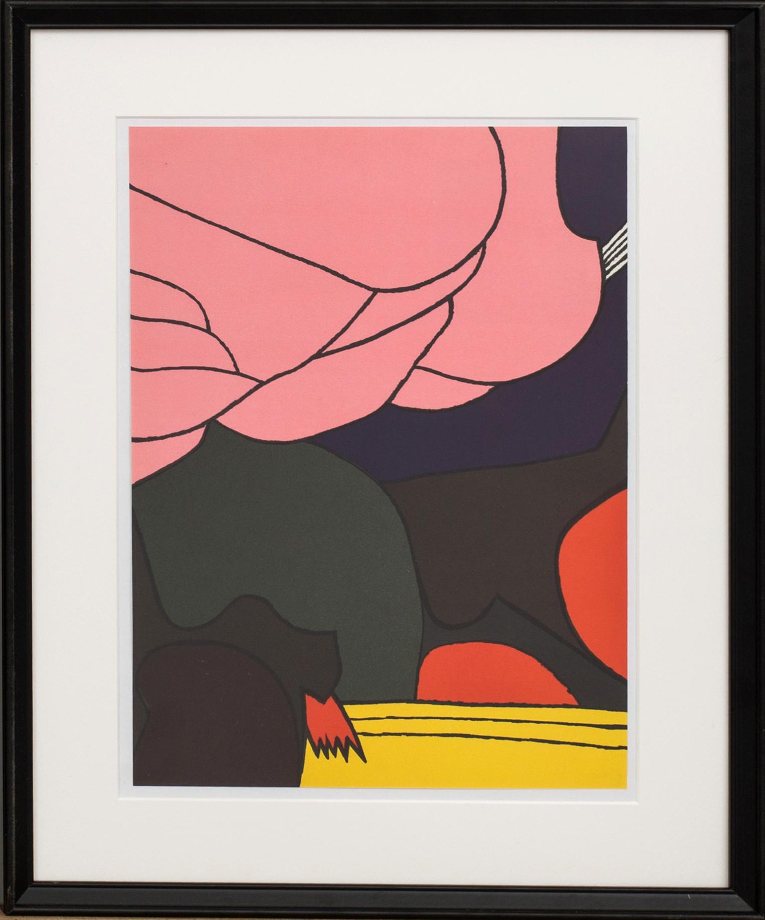 JOAN GARDY ARTIGAS, colour lithographe, unsigned, from Derrière le Miroir nr 250 1982.