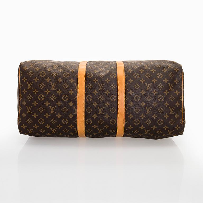 Louis Vuitton, a Monogram Canvas 'Keepall 55' bag.