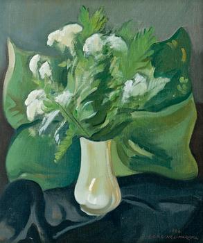 545. Eero Nelimarkka, WHITE FLOWERS.