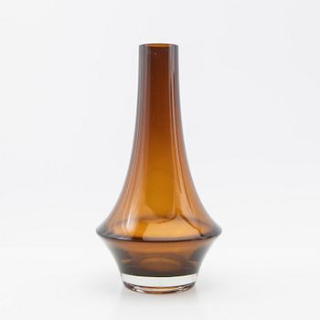 Tamara Aladin, vaser, 3 st, glas, Riihimäen Lasi, Finland, 1960/70-tal.