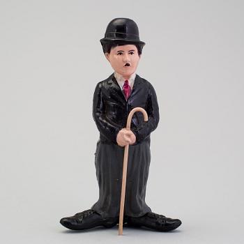 CHARLIE CHAPLIN, mekanisk figur, celluloid, Tyskland, 1920/30-tal.