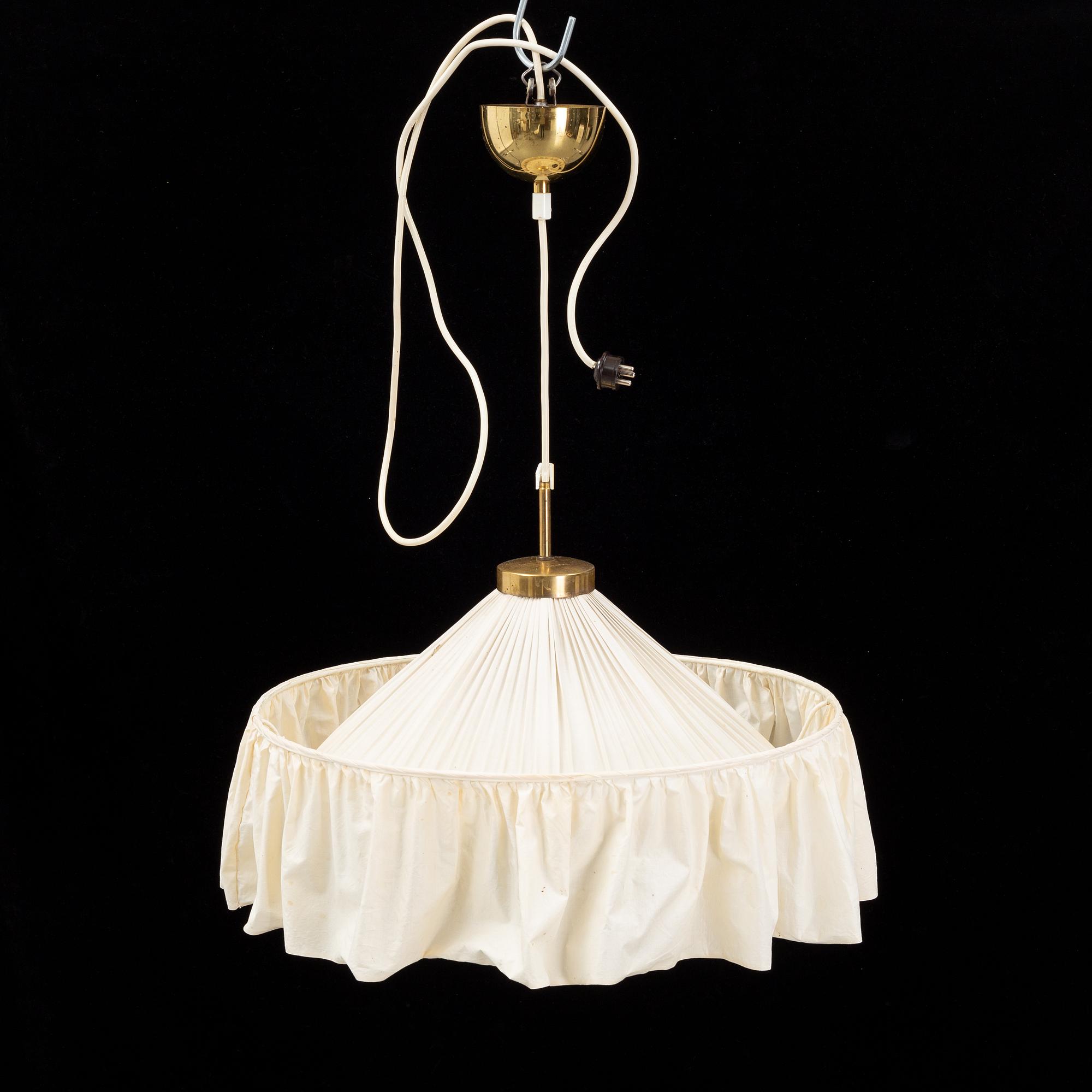 A ceiling lamp, model no. 2560, by Josef Frank for Svenskt Tenn. Model designed in the 1940's.