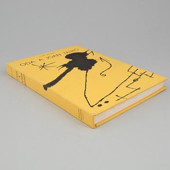 BOK, "ODA A JOAN MIRÓ", Joan Brossa, signerad av Joan Miró samt Joan Brossa.